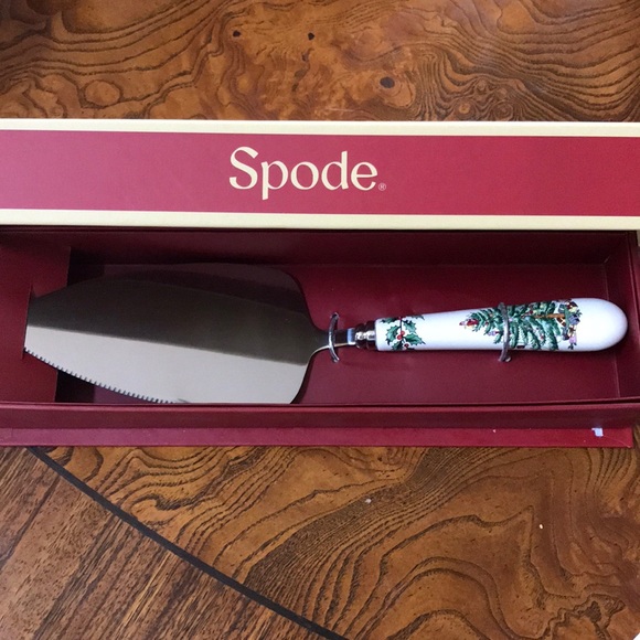 Spode Other - Spode Christmas Tree Cake Slice NWT